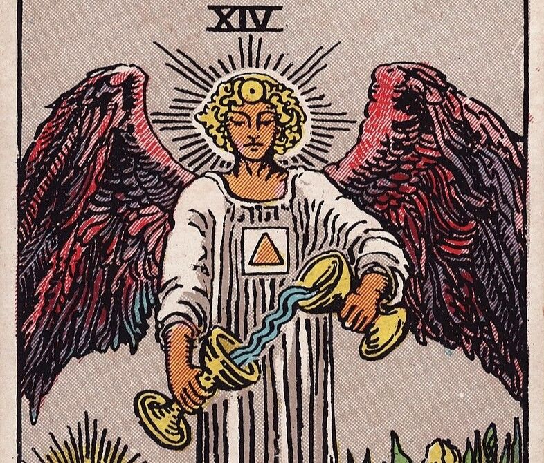 Tarot card, Temperance