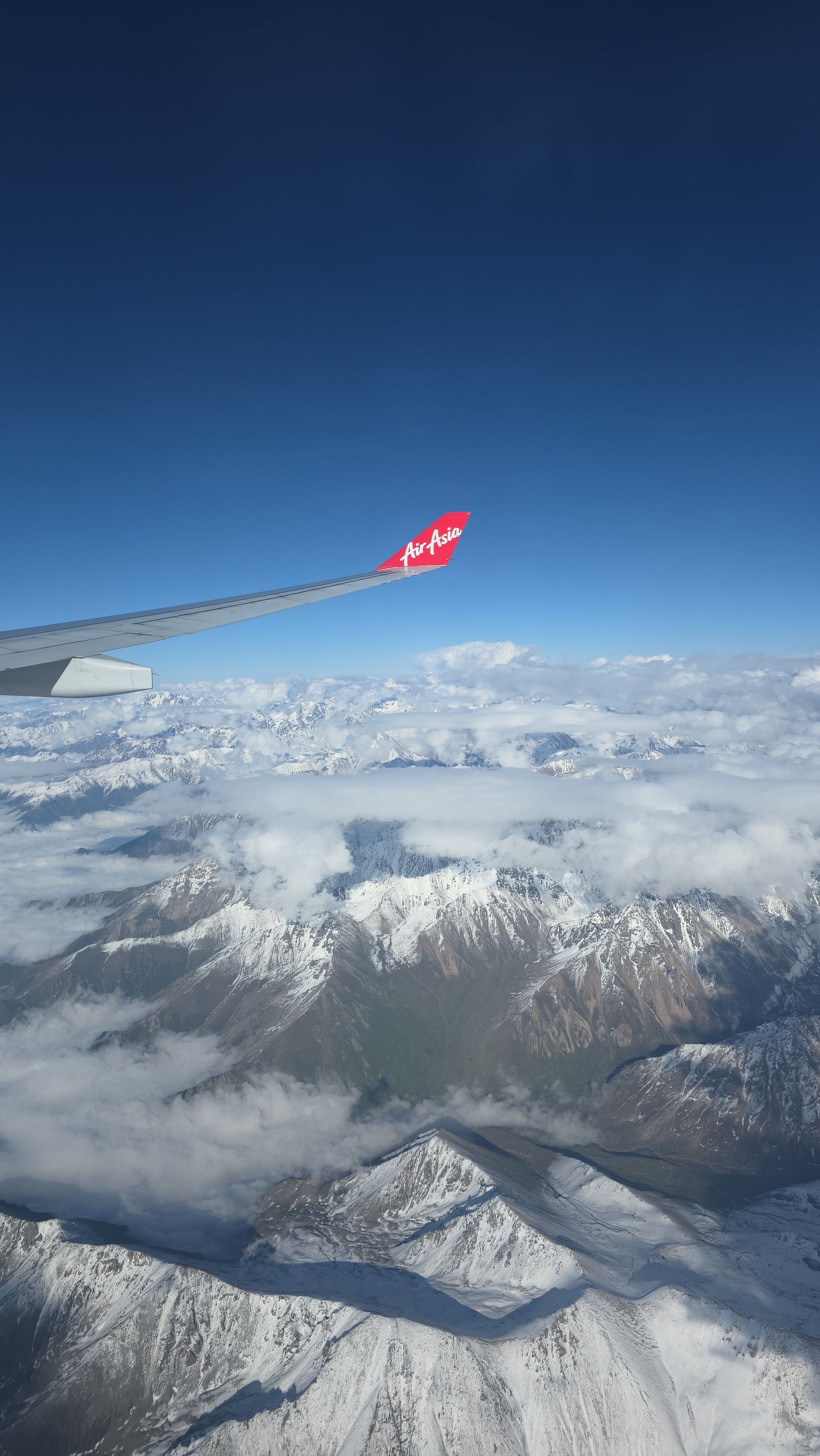 View from my seat at the mountain range