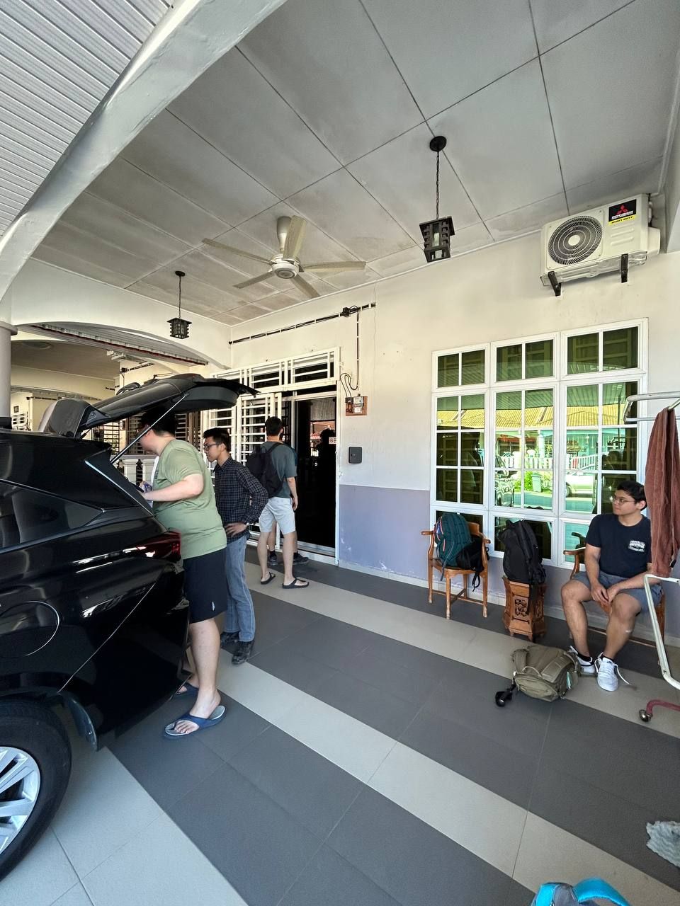 The house we stayed at