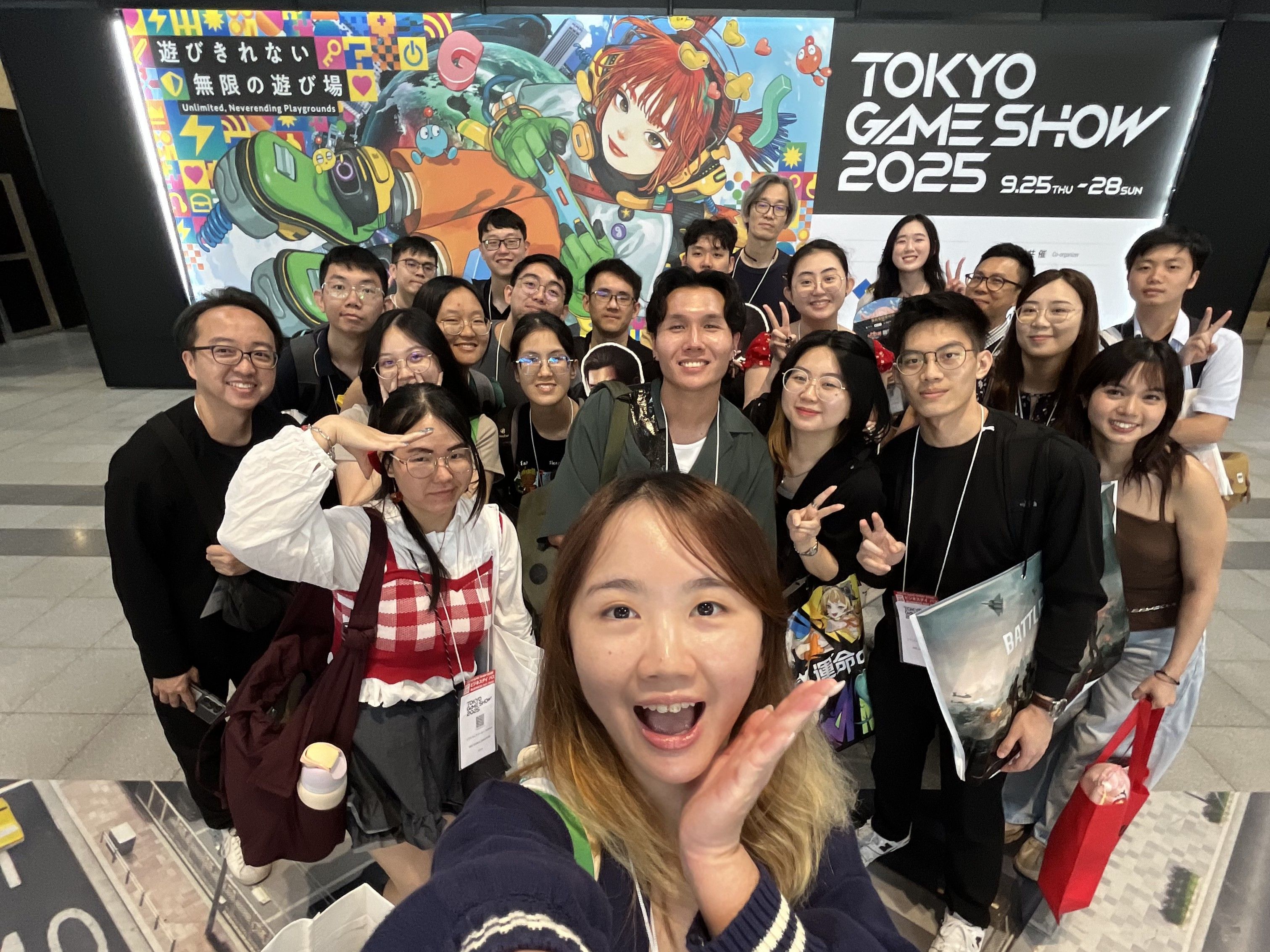 Group photo at TGS