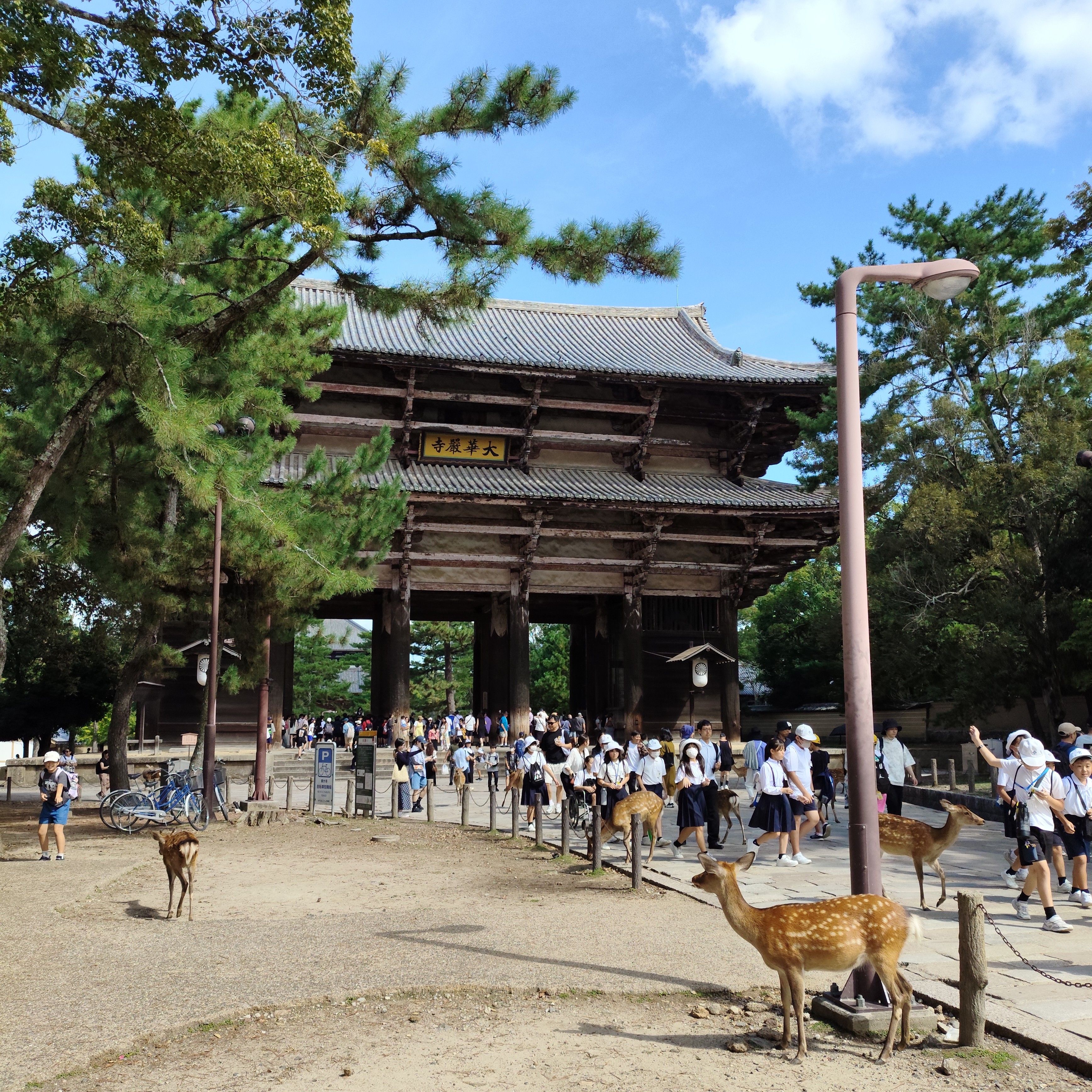 Entrance to the temple