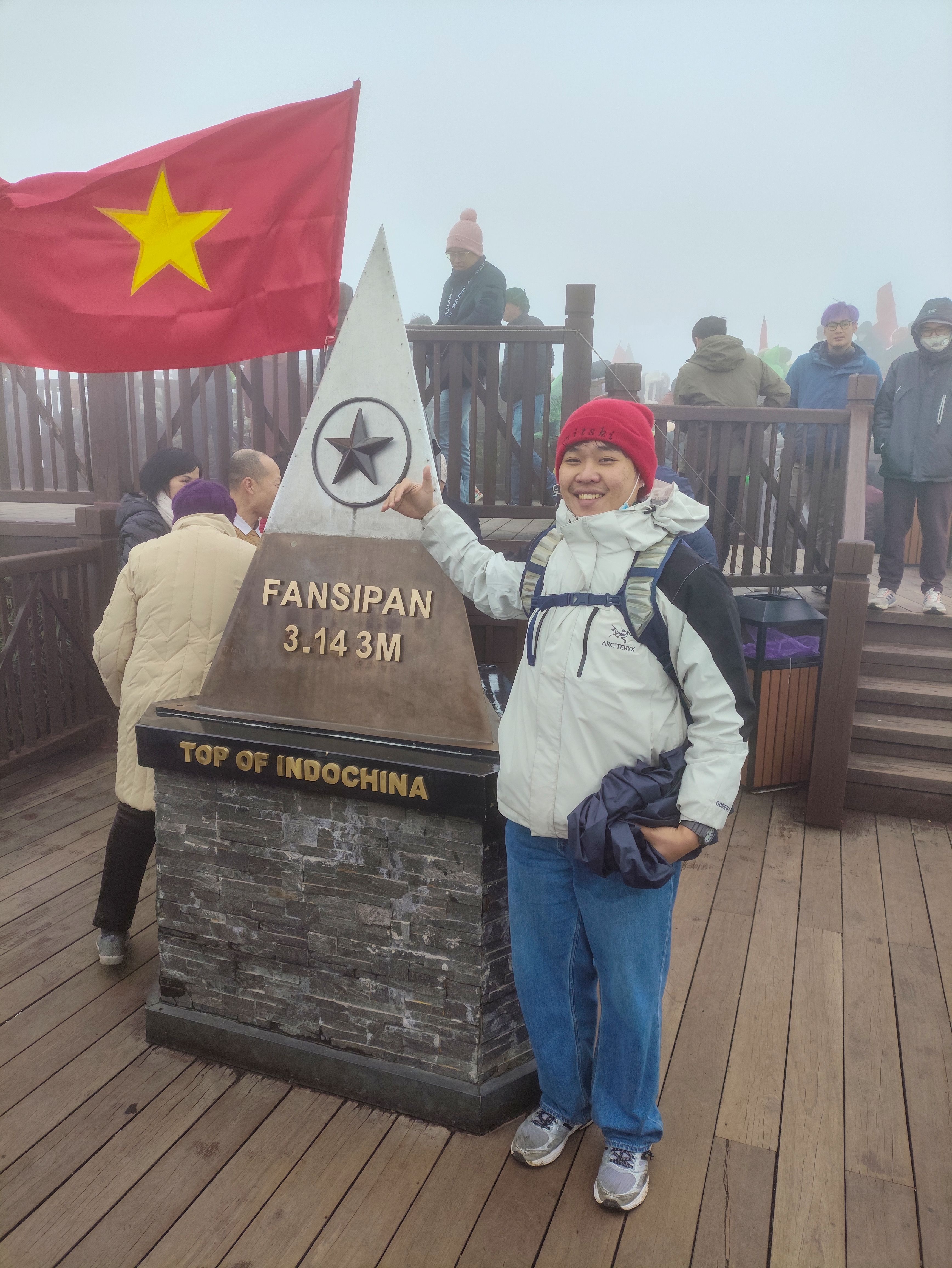 Me at the summit of Fansipan