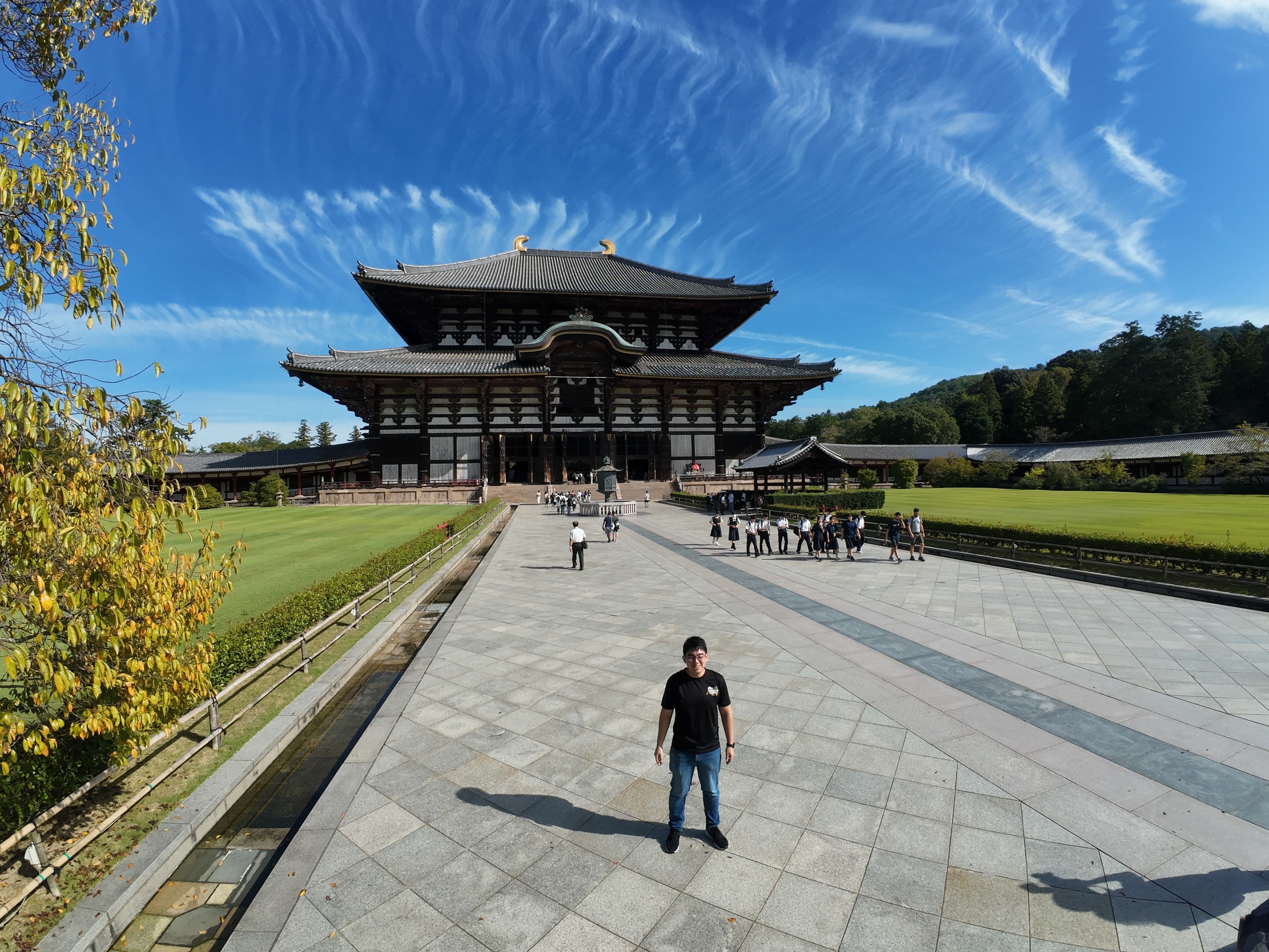 Outside Todaiji