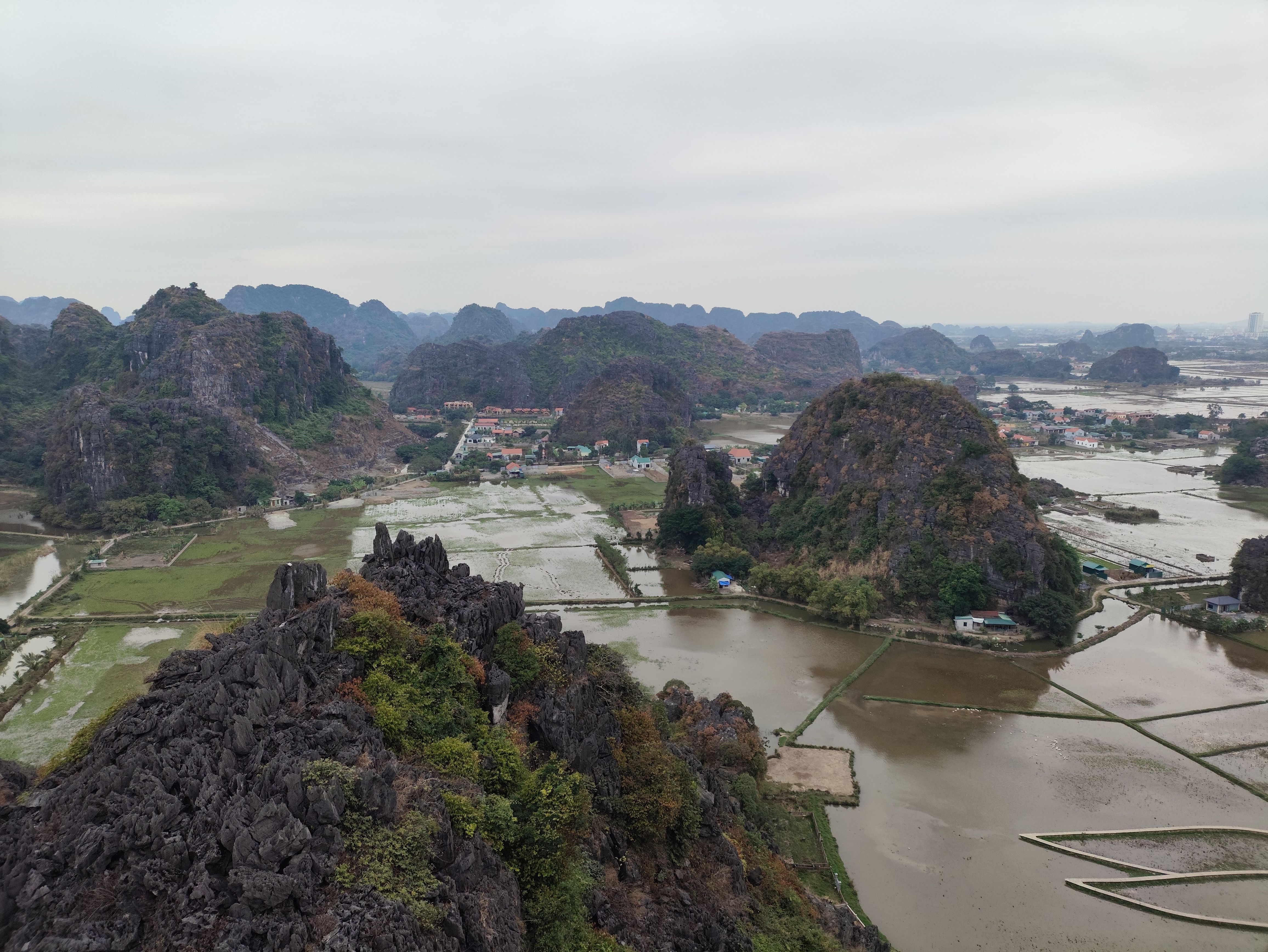 View atop Lying Dragon mountain