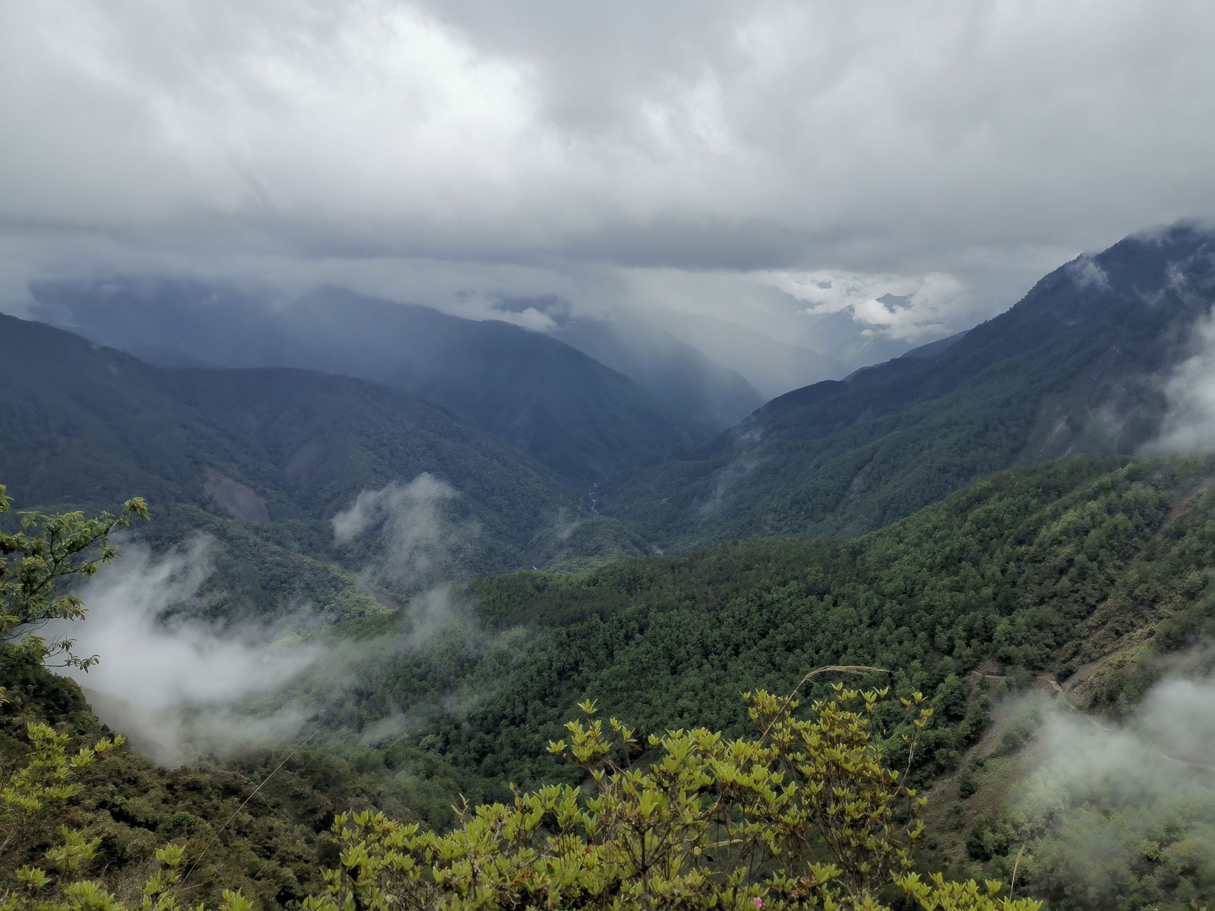 View from near the base of Jade mountain