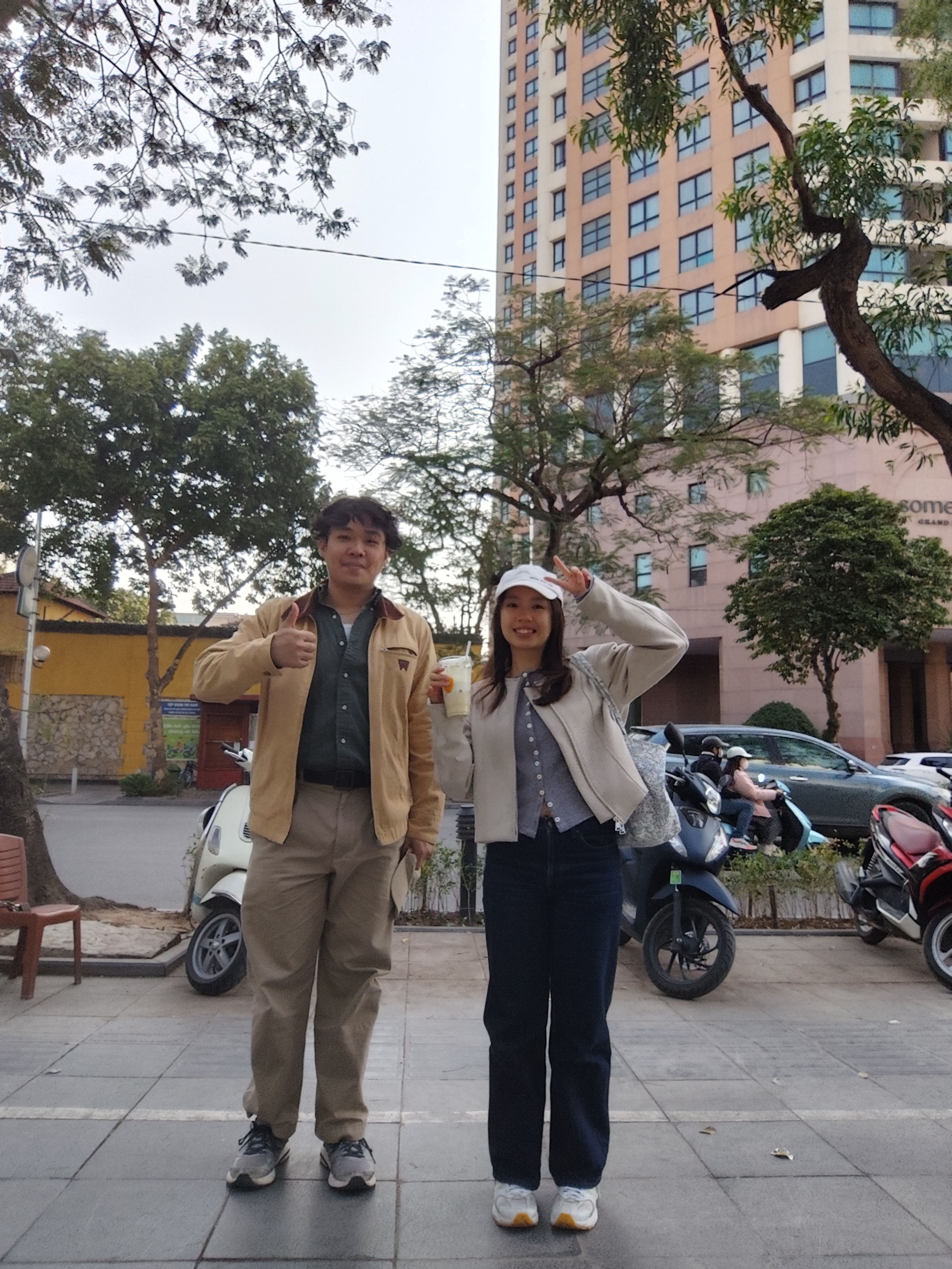 Me and my friend Chau