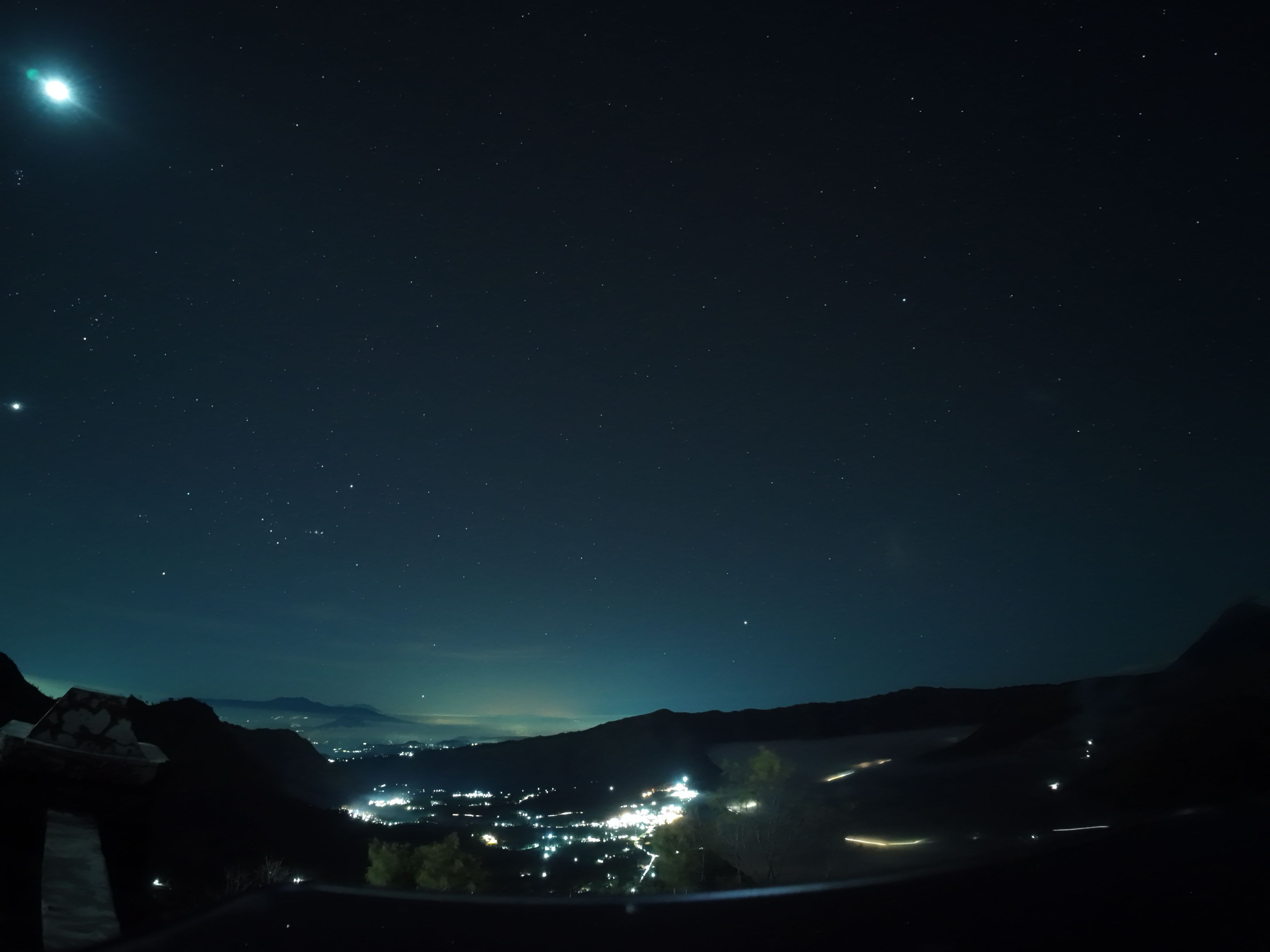 Stars in the night sky