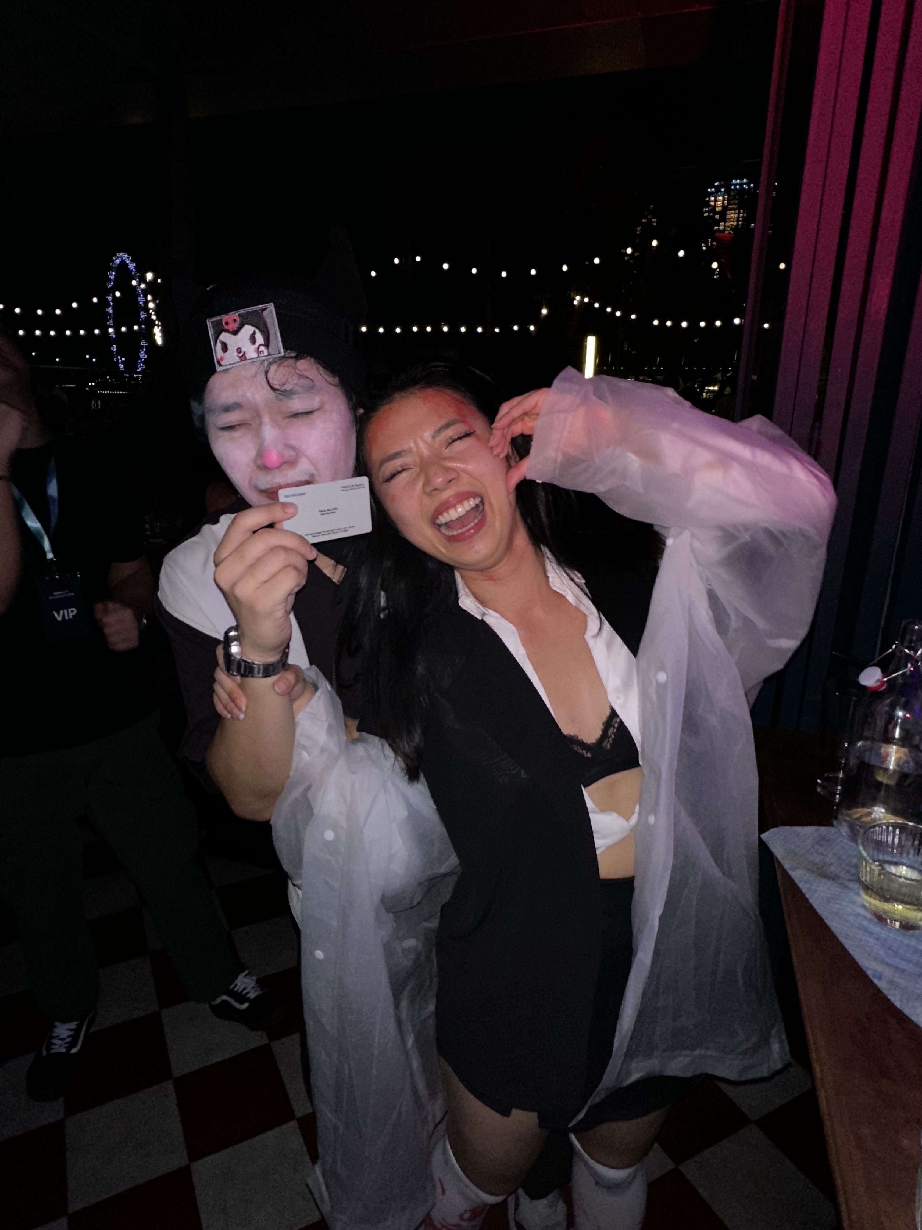 Me and the Patrick Bateman!